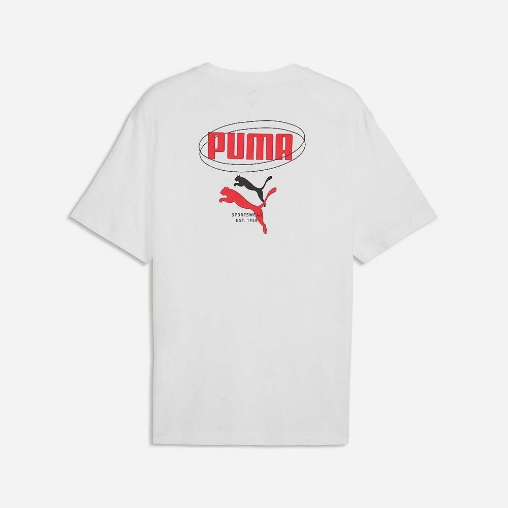 PUMA ESS LOGO LAB RELAXED STORY 1 TEE