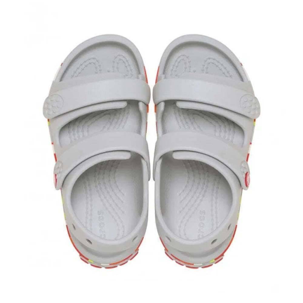 CROCS KIDS' CROCBAND CRUISER GLOW CONFETTI BAND SANDAL
