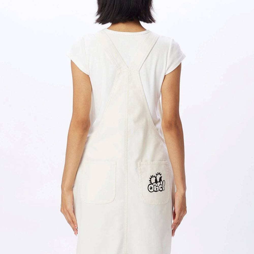 OBEY LACY OVERALL DRESS