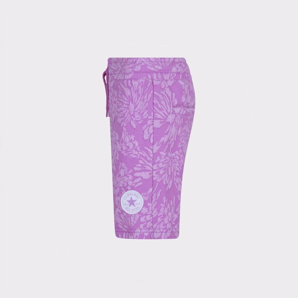 CONVERSE BIG KIDS CNVG FLORAL JACQUARD SHORT