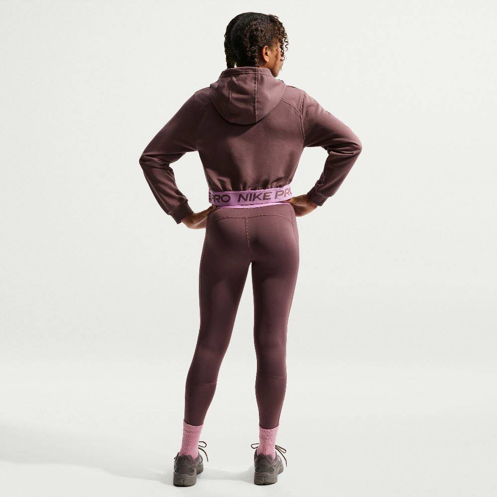 NIKE PRO DRI-FIT FULL-ZIP GIRL HOODIE