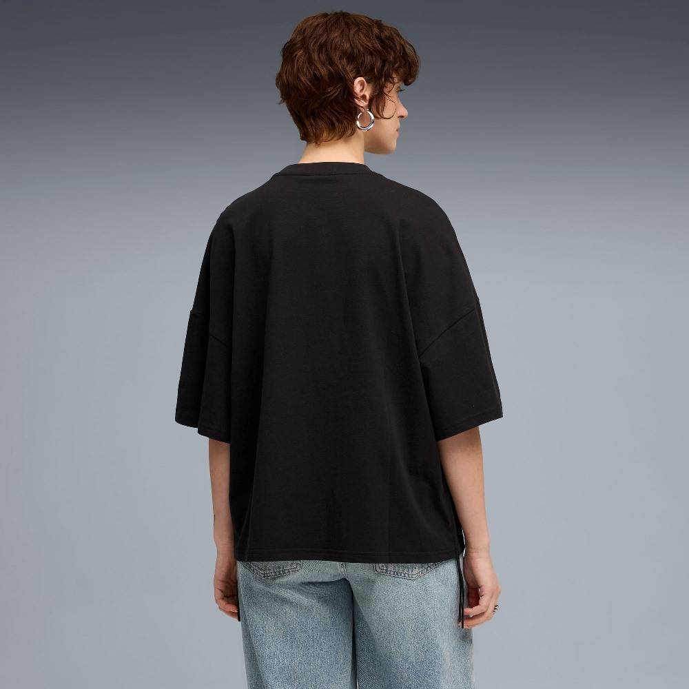 PUMA DARE TO OVERSIZED RUCHED TEE