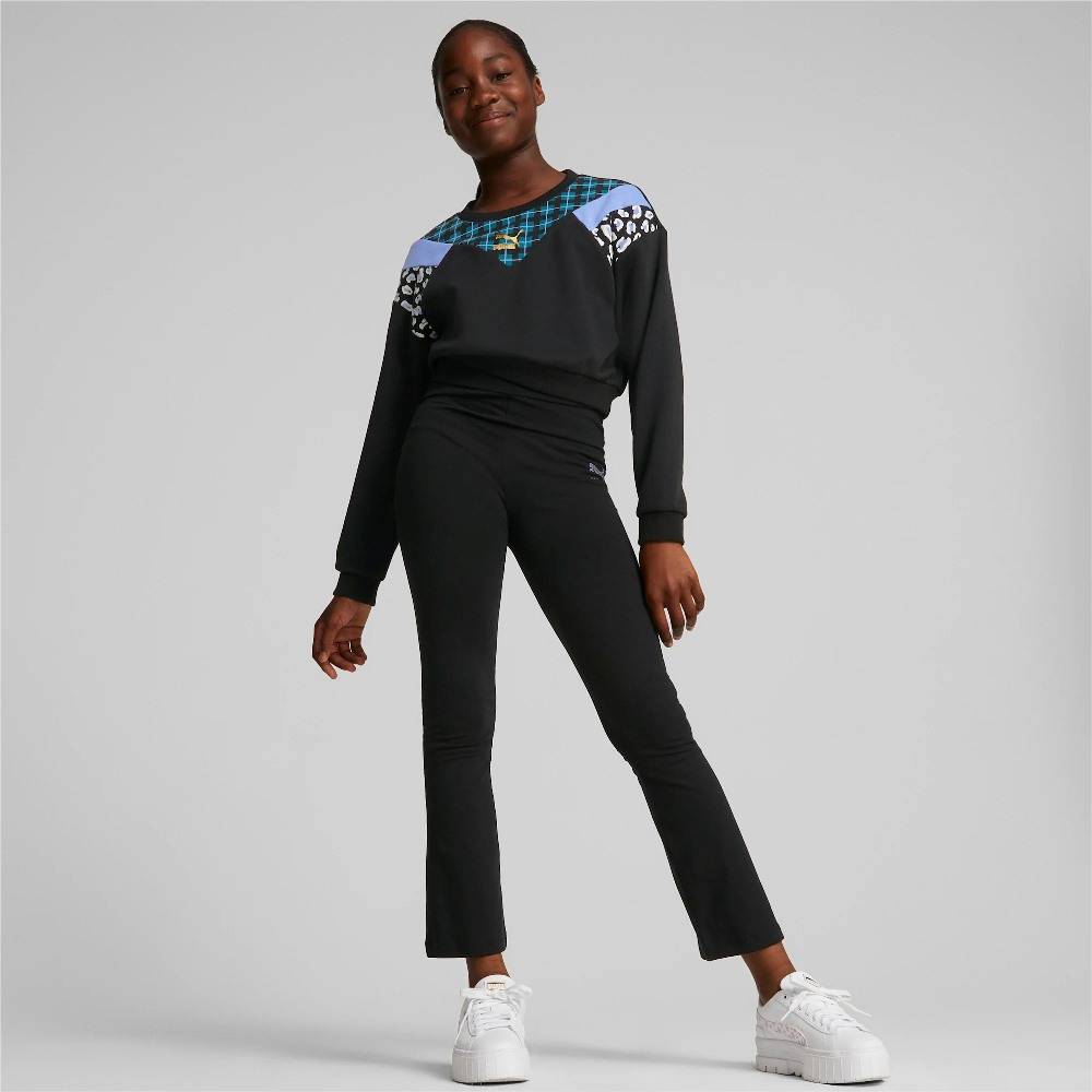PUMA CLASSICS 90'S GIRLS PREPPY CREW