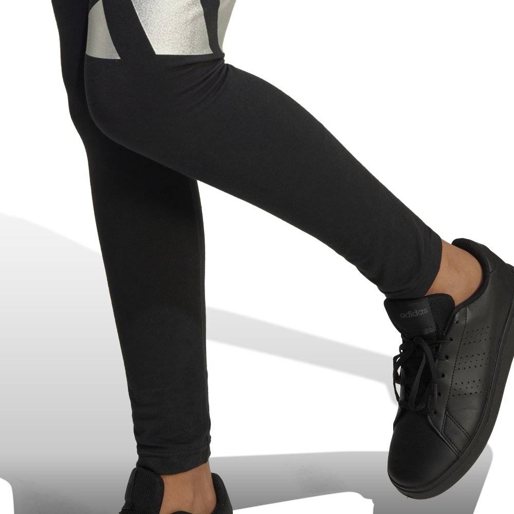 ADIDAS GIRLS SEASON ESSENTIALS GLAM COTTON LEGGINS