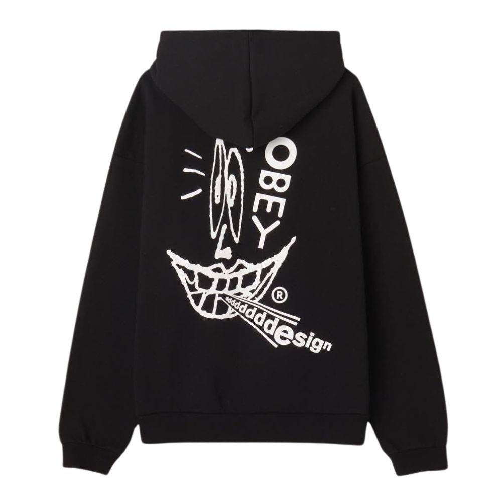 OBEY DESIGN EXTRA HEAVY HOOD FLEECE