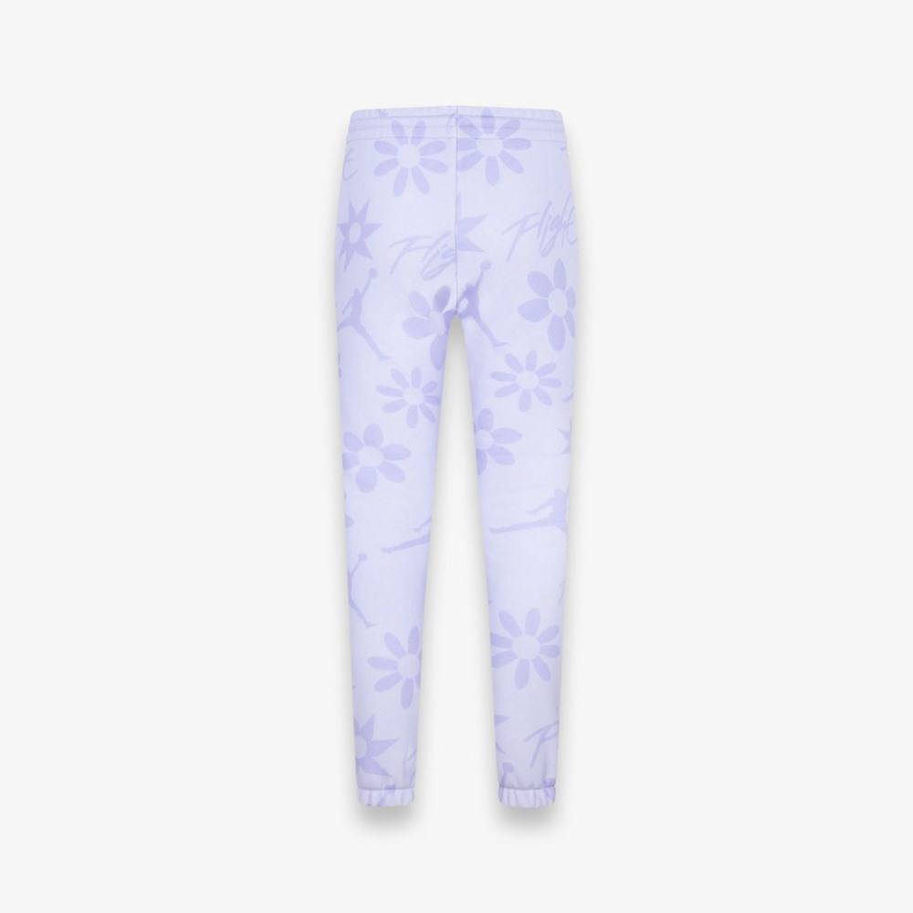 NIKE JORDAN BIG KIDS FLORAL FLIGHT AOP JOGGER