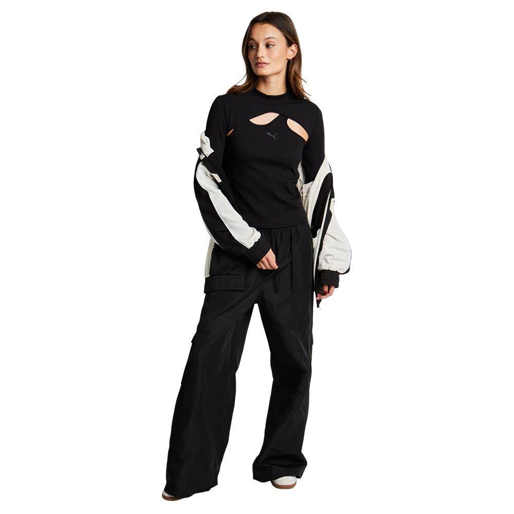PUMA DARE TO MIDNIGHT MOTION CUTOUT TEE LS