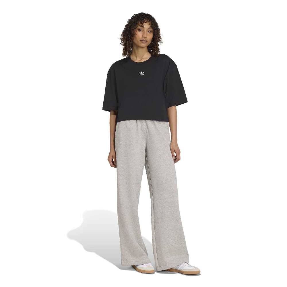 ADIDAS ORIGINALS ESSENTIALS WIDE LEG PANT FLEECE