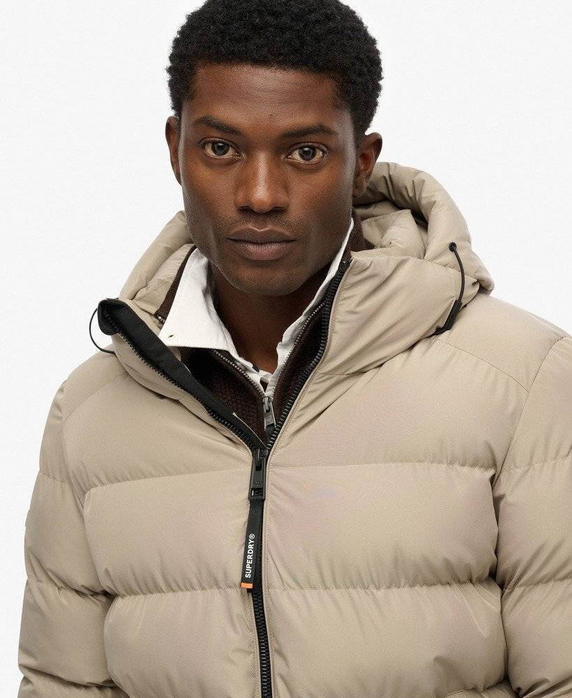 SUPERDRY HOODED SPORTS PUFFER JACKET