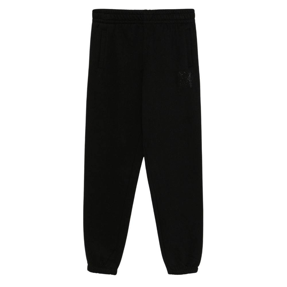DKNY RHINESTONE LOGO HIGH WAIST JOGGER