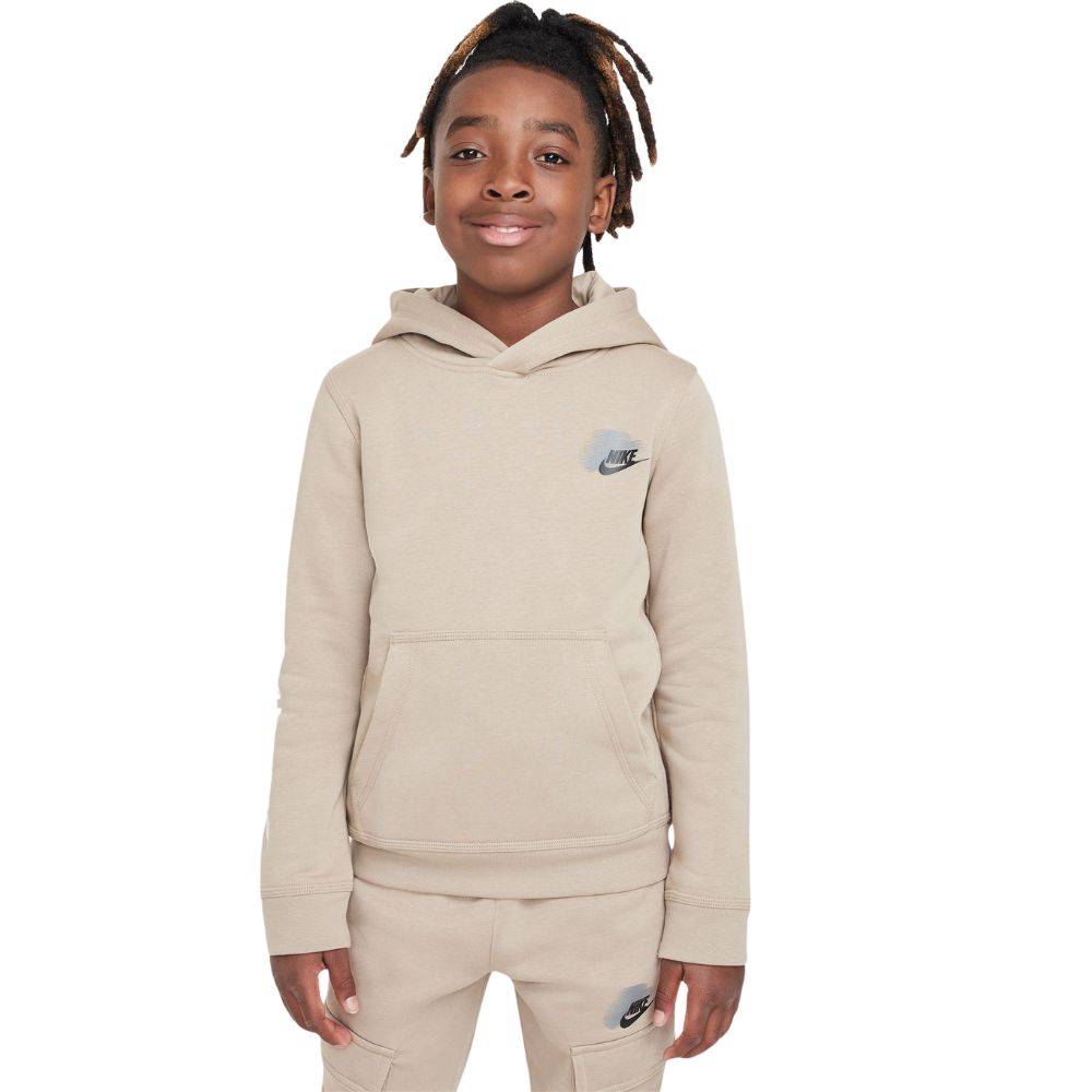 NIKE KIDS STANDARD ISSUE FLEECE PULLOVER HOODIE