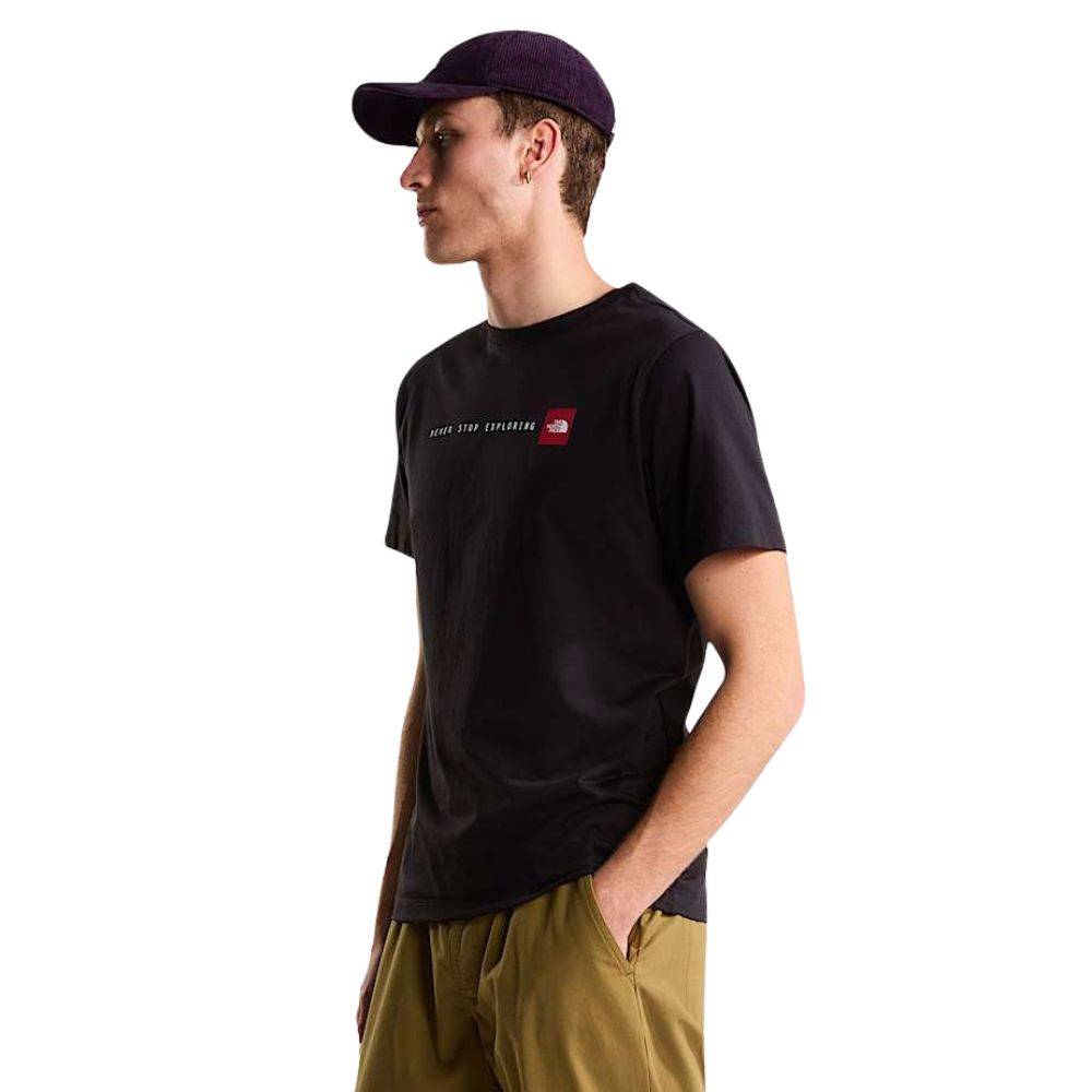 THE NORTH FACE M NEVER STOP EXPLORING REGULAR SHORT SLEEVE TEE GRAPHIC