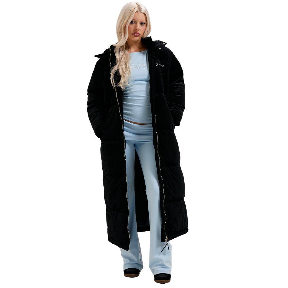 JUICY COUTURE CENTURY LONGLINE PUFFA JACKET