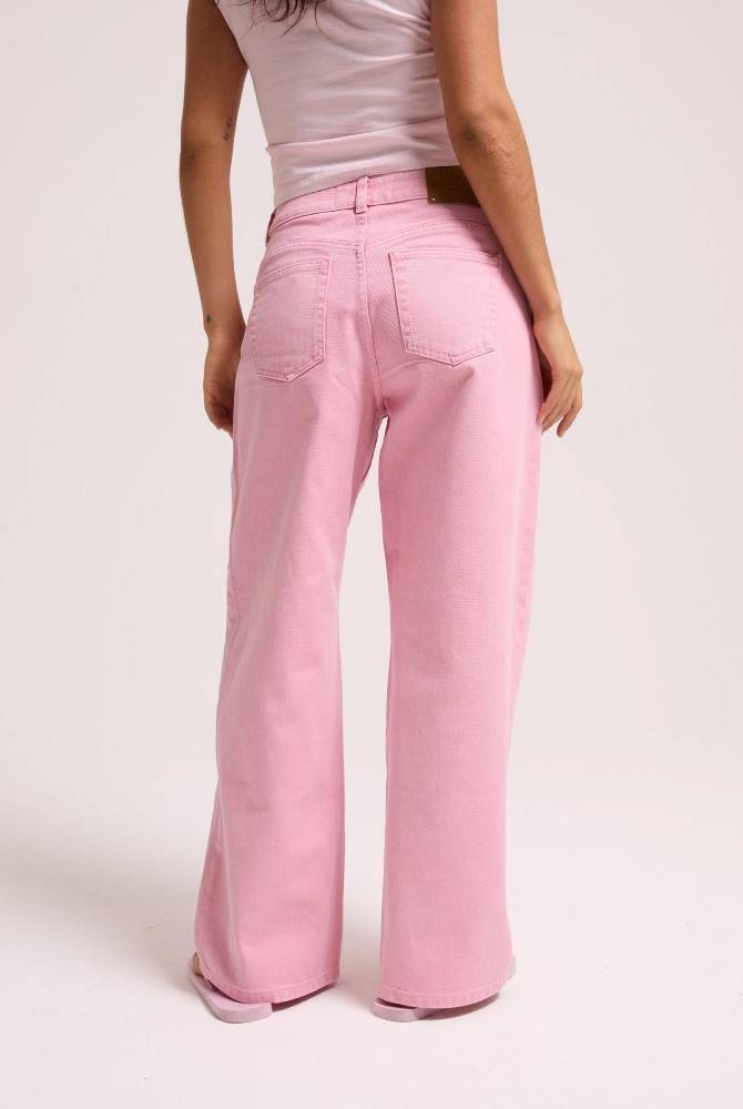 JUICY COUTURE DIAMANTE WIDE LEG JEAN