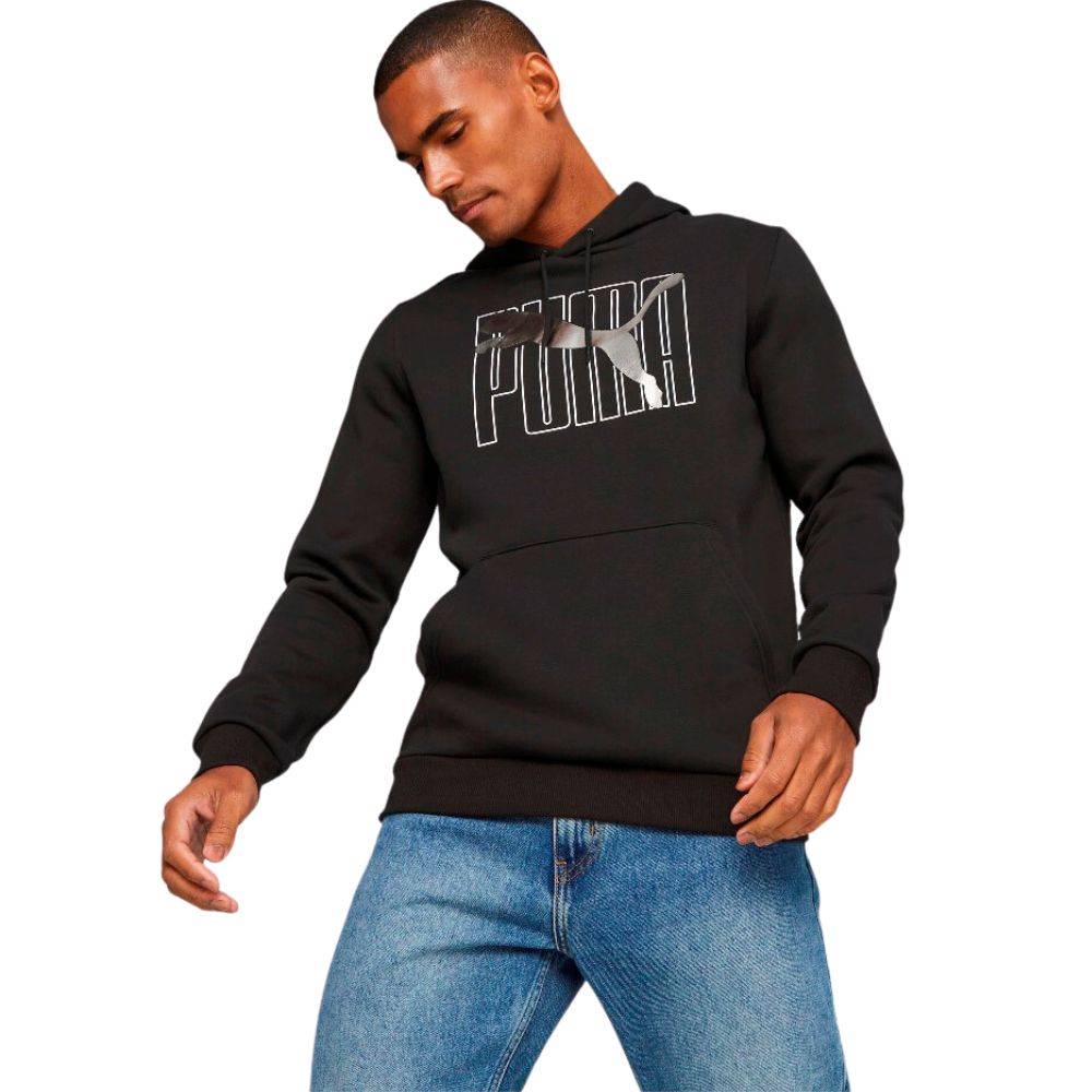 PUMA ESS+ LOGO LAB HOLIDAY HOODIE