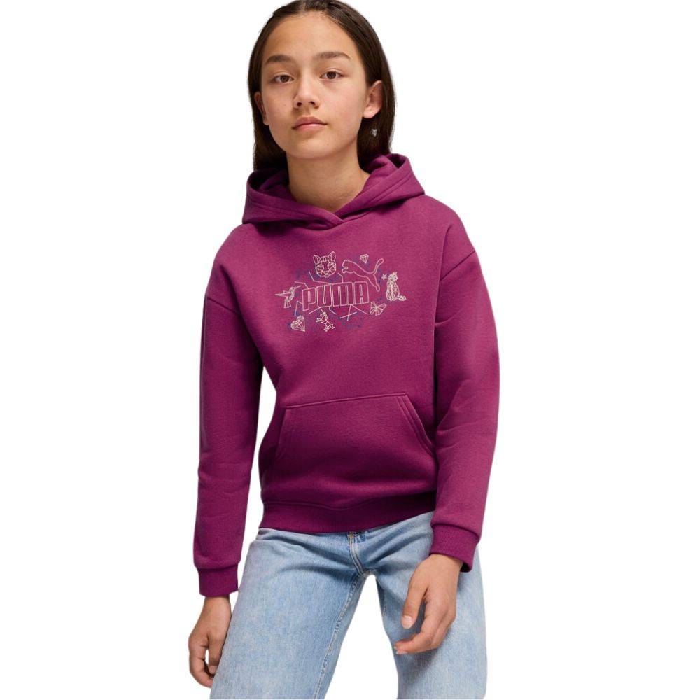 PUMA ESS+ STARRY SAFARI HOODIE FL G