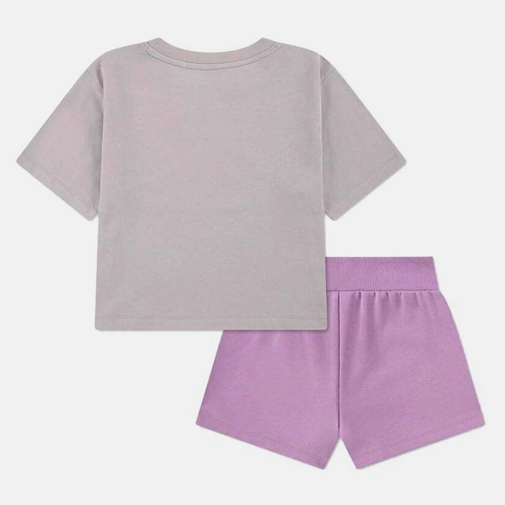 NIKE LITTLE GIRLS LACE IT UP FT SHORT SET