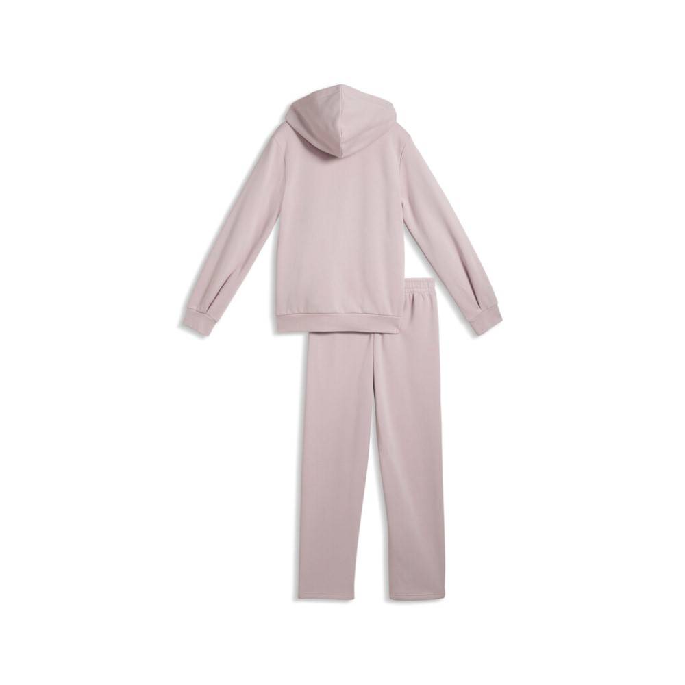 PUMA ESS SCRIPT GLITTER FULL-ZIP SWEAT SUIT FL G