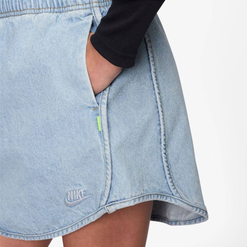 NIKE GIRLS SPORTSWEAR COLLECTION DENIM SKIRT