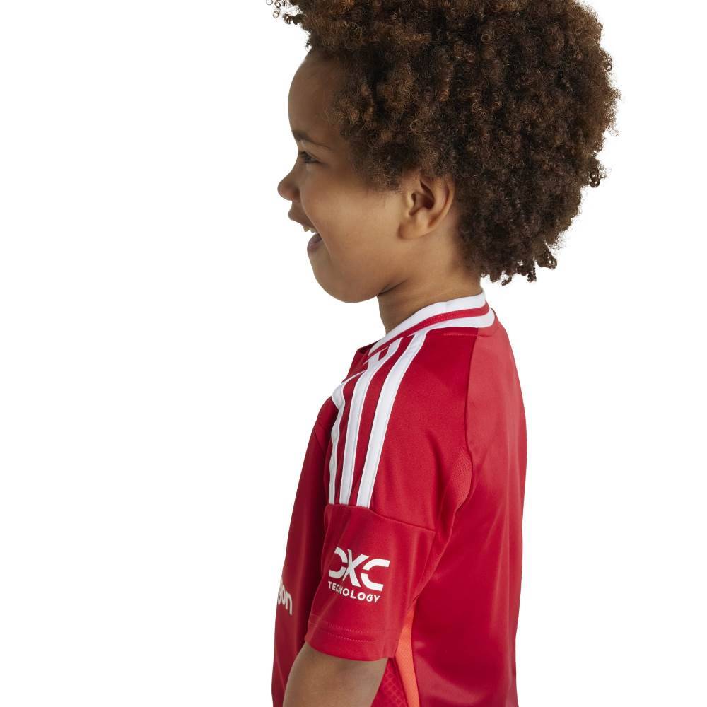 ADIDAS LITTLE KIDS MANCHESTER UNITED 2024/2025 HOME SET