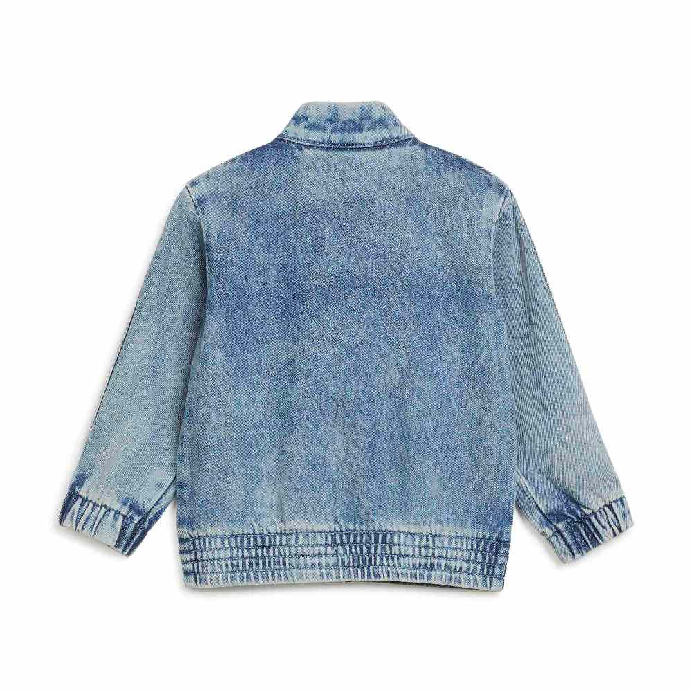 ADIDAS ORIGINALS INFANT FIREBIRD DENIM TRACK TOP