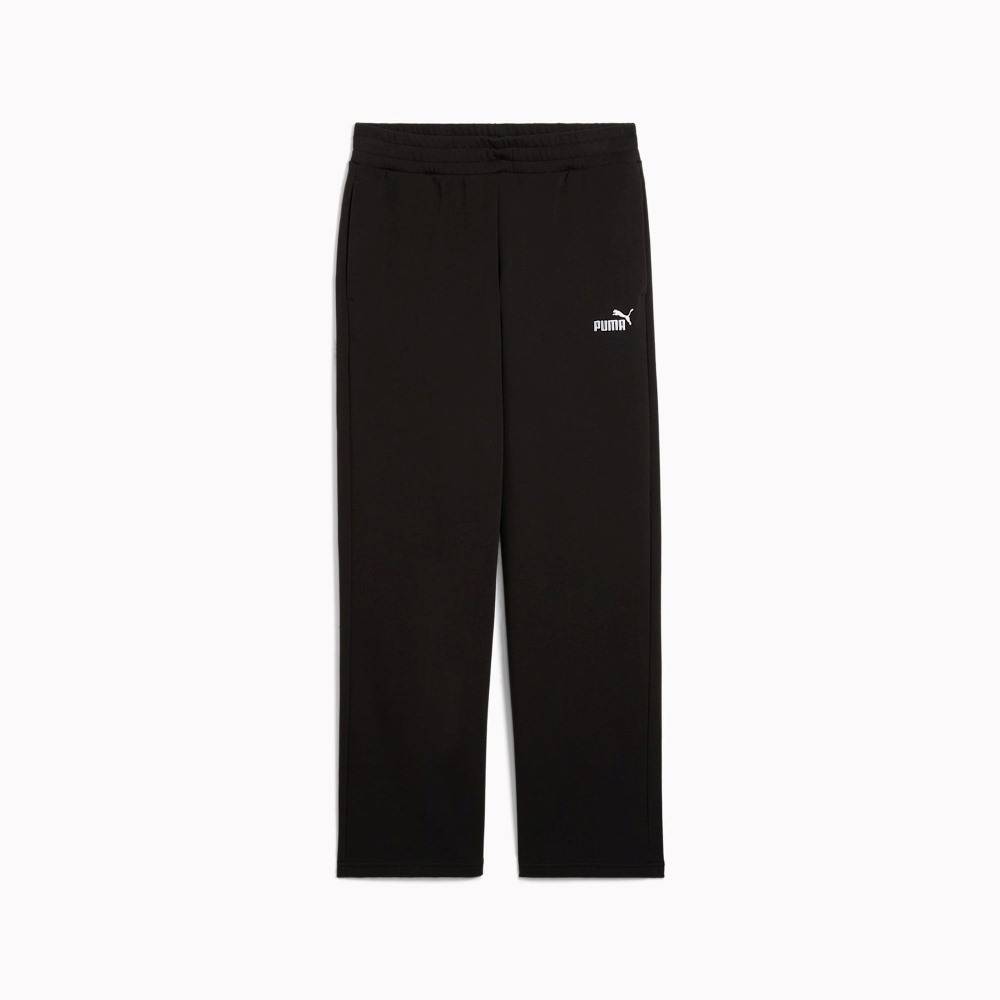 PUMA ESS SMALL NO. 1 LOGO COMFORT STRAIGHT PANTS TR OP