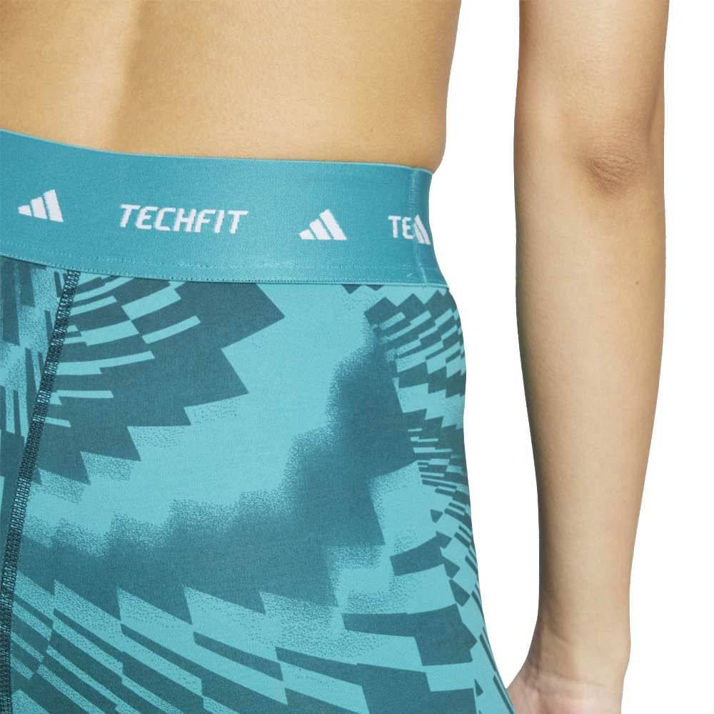 ADIDAS TECHFIT PRINTED 7/8 LEGGINGS