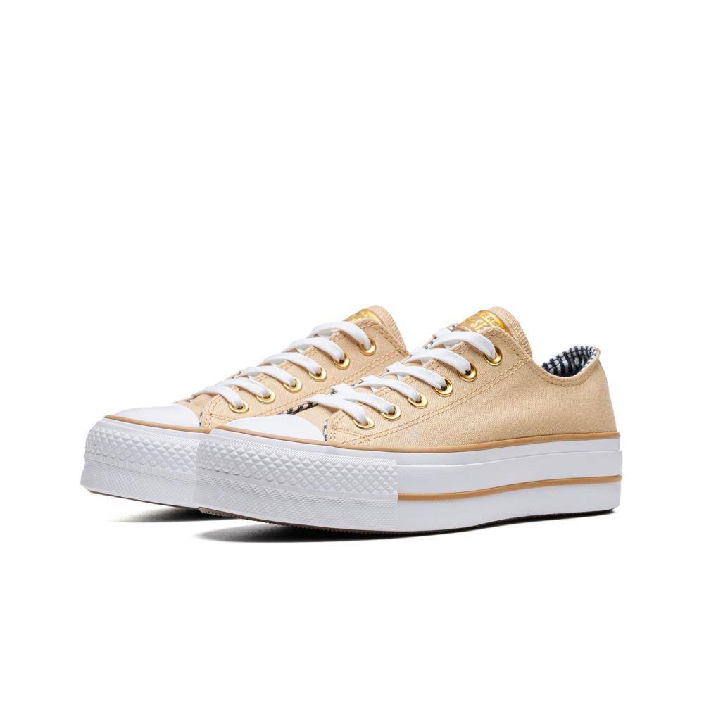 CONVERSE ALL STAR LIFT PLATFORM HERRINGBONE STRIPE
