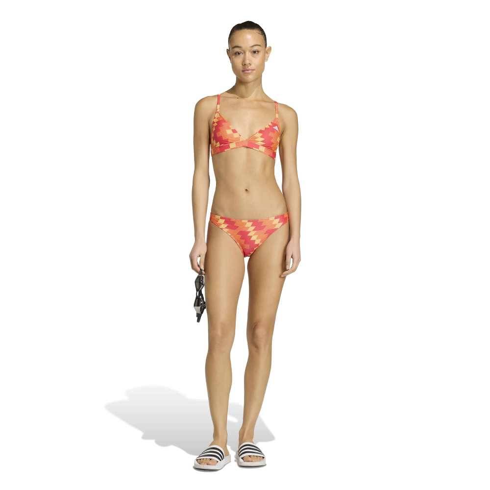 ADIDAS PADDED FOOTBALL-INSPIRED 2-WAY STRAP TRIANGLE BIKINI SET