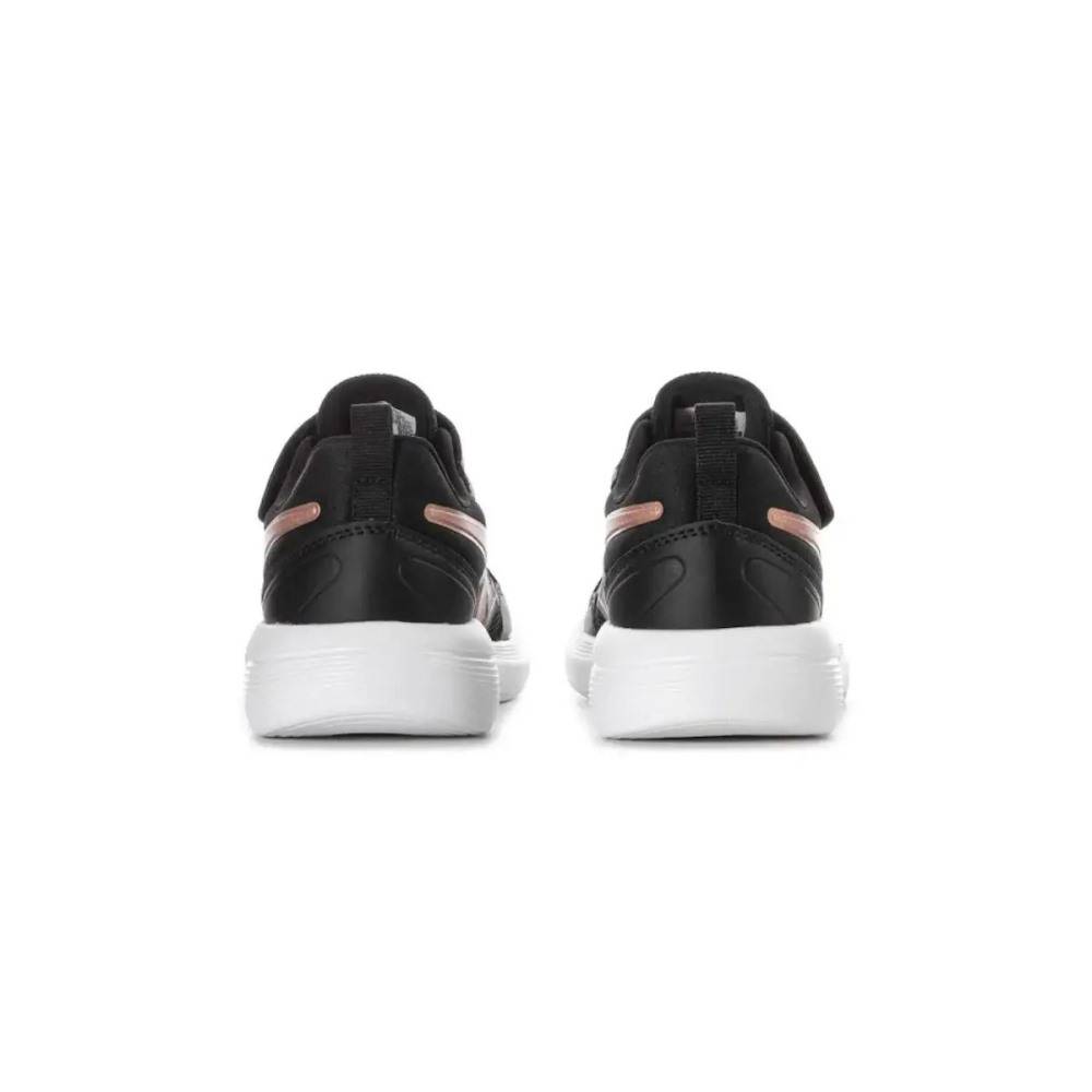 REEBOK CHILDREN GIRL'S RUSH RUNNER 6.0 ELASTIC LACE TOP STRAP SHOES