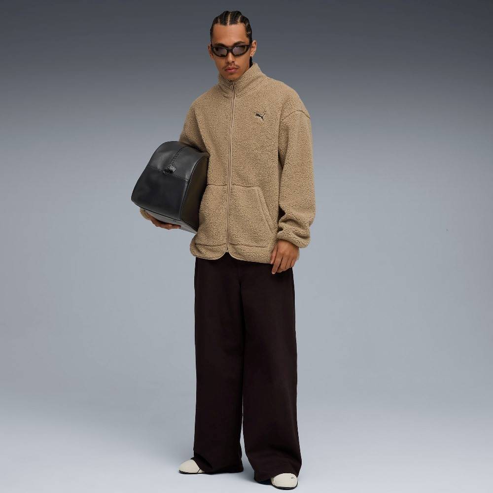 PUMA ESS ELEVATED RELAXED WINTERIZED FULL-ZIP SHERPA