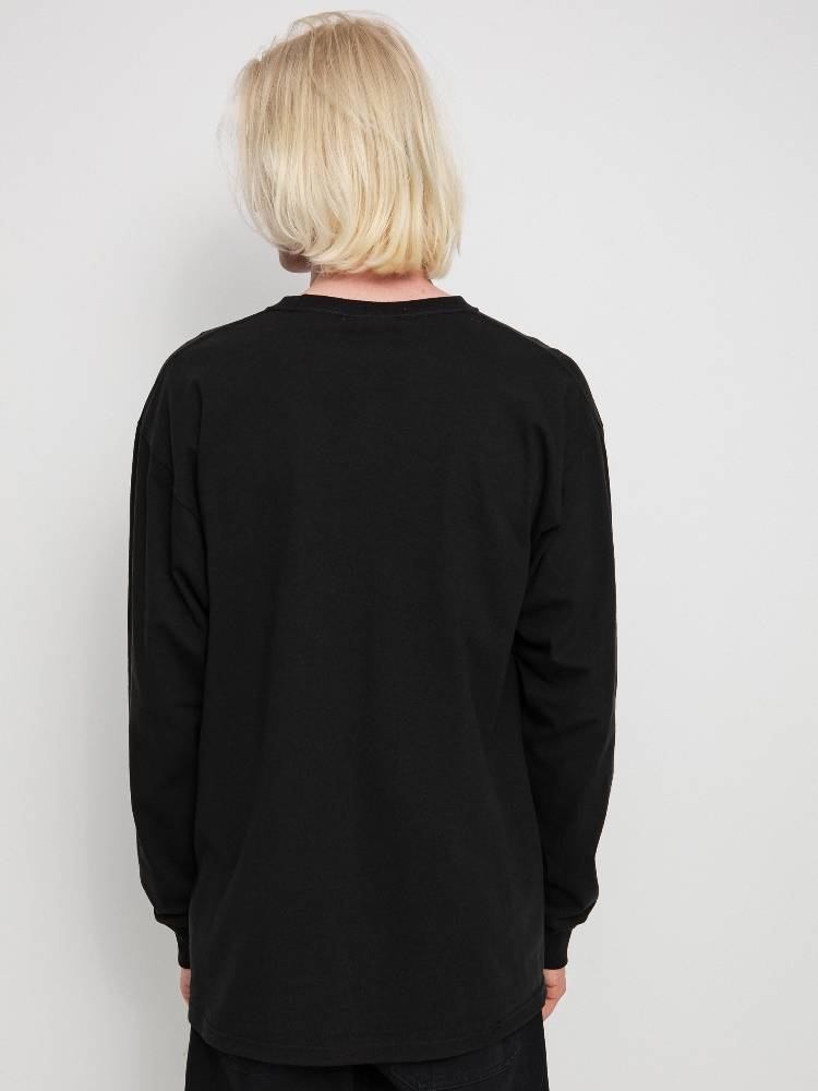 HUF ESSENTIALS BOX LOGO LONG SLEEVE TEE