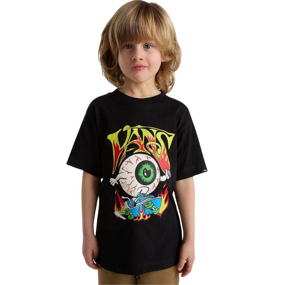 VANS LITTLE BOYS EYEBALLIE SS T-SHIRT