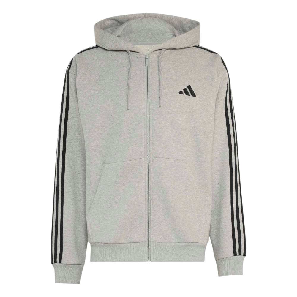 ADIDAS M ESSENTIALS 3-STRIPES FRENCH TERRY FULL-ZIP HOODIE