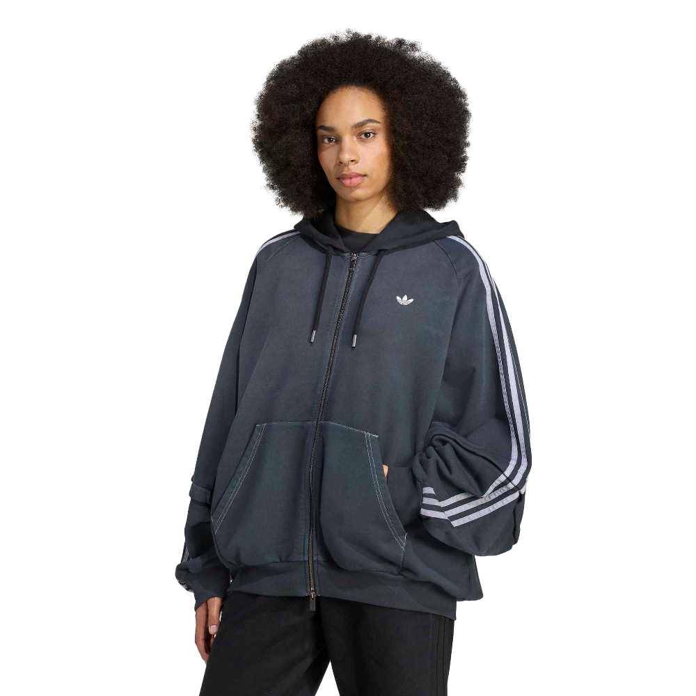 ADIDAS ORIGINALS ADILENIUM SEASON 4 WASHED OVZD FZ HOODIE