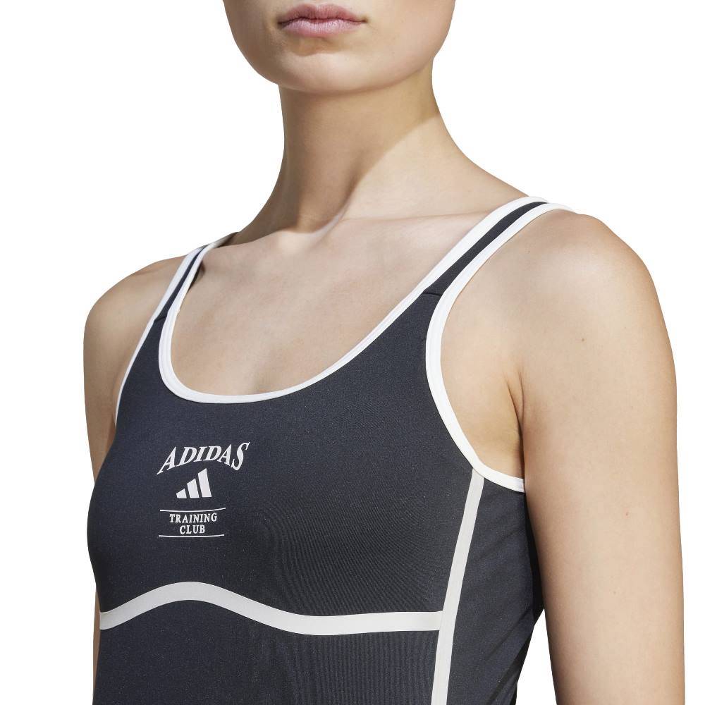 ADIDAS HERITAGE TANK TOP WITH INTEGRATED LOW SUPPORT BRA