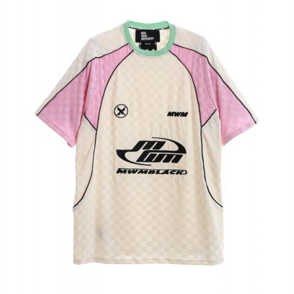 MWM BLACK SOCCER STYLE COLORBLOCK JERSEY