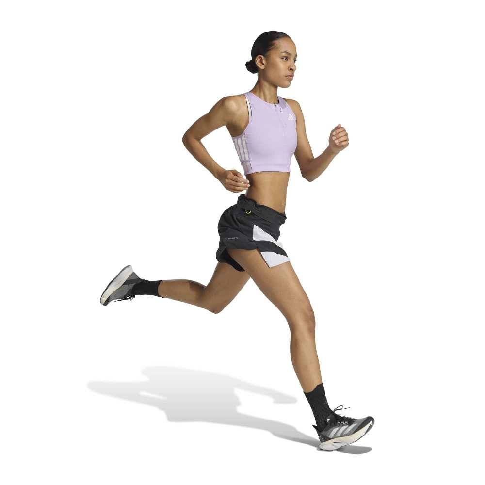 ADIDAS ADIZERO RUNNING GEL POCKET CROP TOP