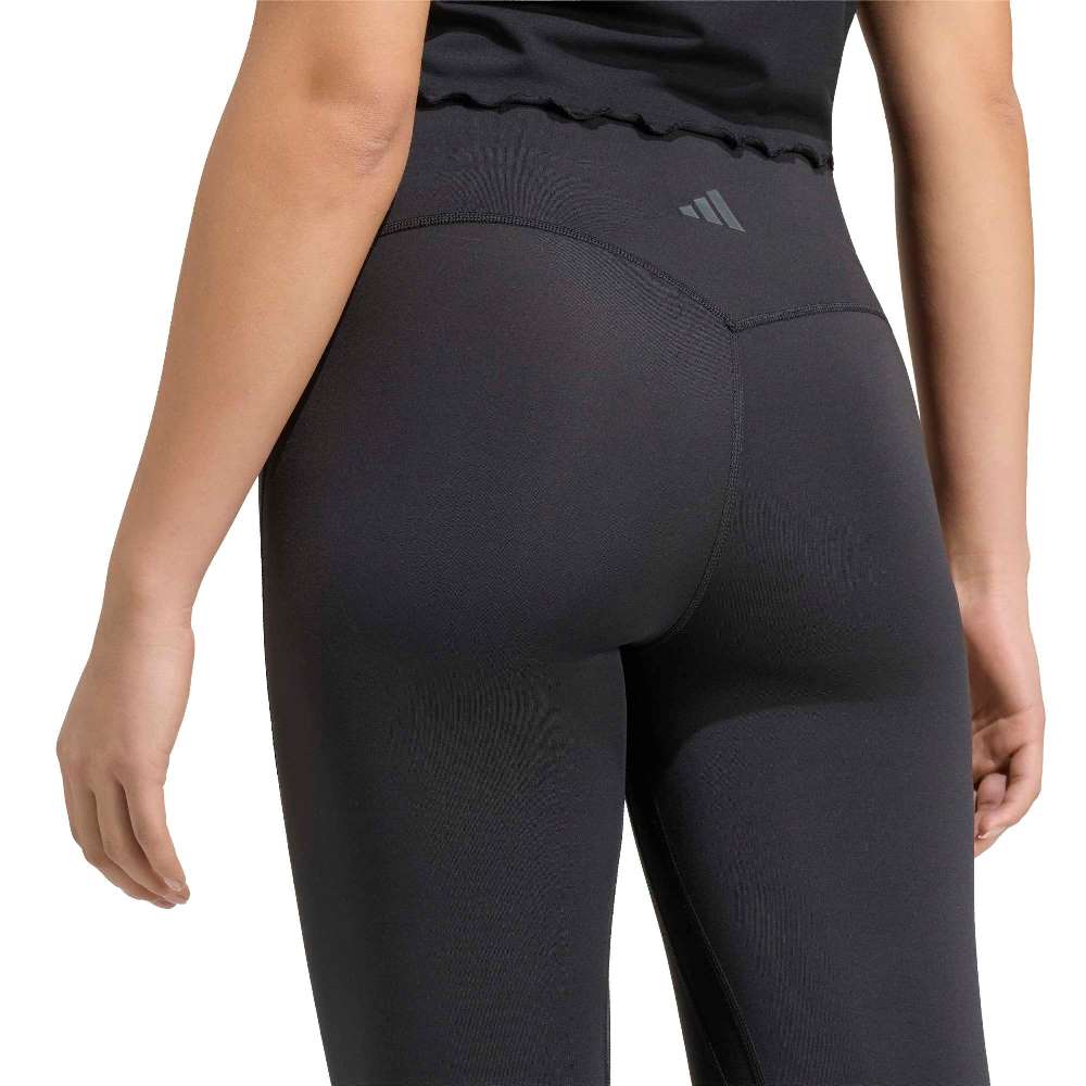 ADIDAS 3 STRIPES STUDIO ALL ME FLARE X-OVER LEGGINGS