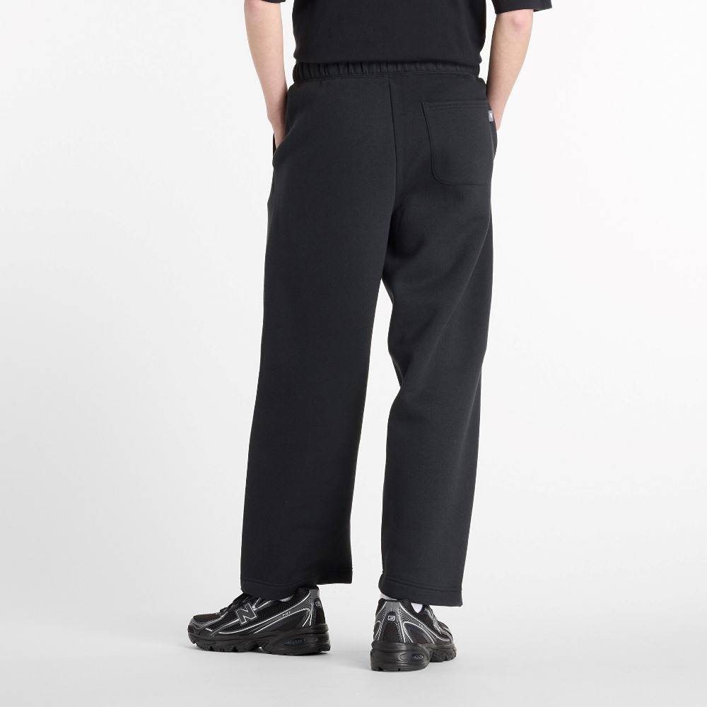 NEW BALANCE LINEAR HERITAGE FLEECE BARREL LEG PANT