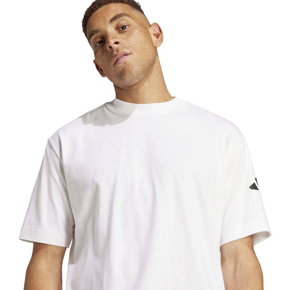 ADIDAS M ESSENTIALS LOSE FIT THREE BAR TEE