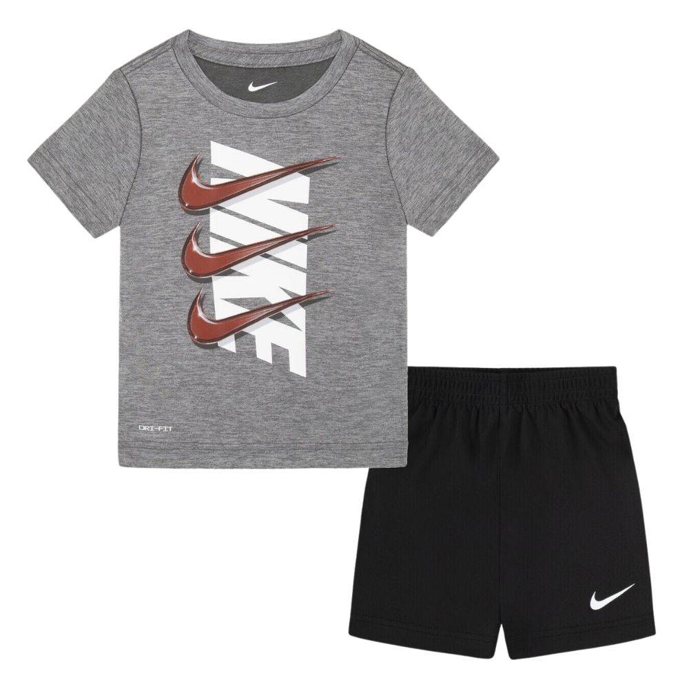 NIKE LITTLE KIDS DF DROPSET SHORT SET