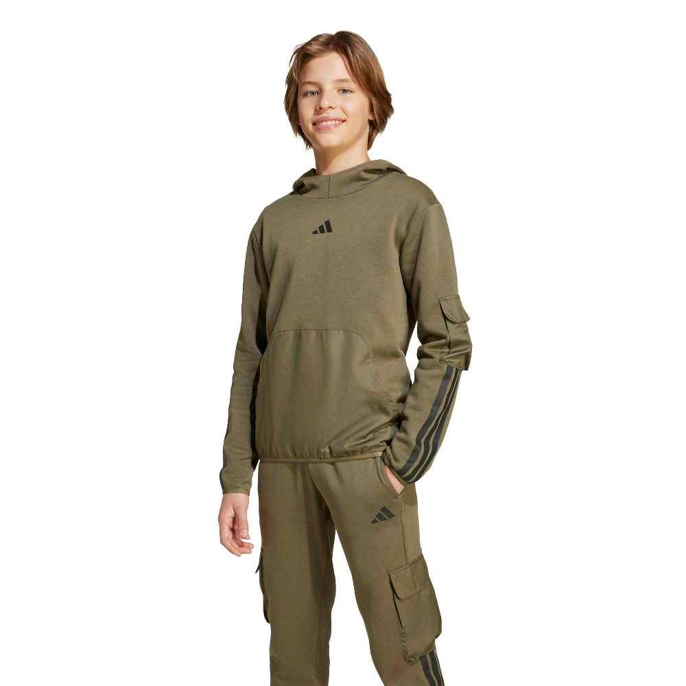 ADIDAS YOUTH UTILITY PACK FLEECE HOODIE