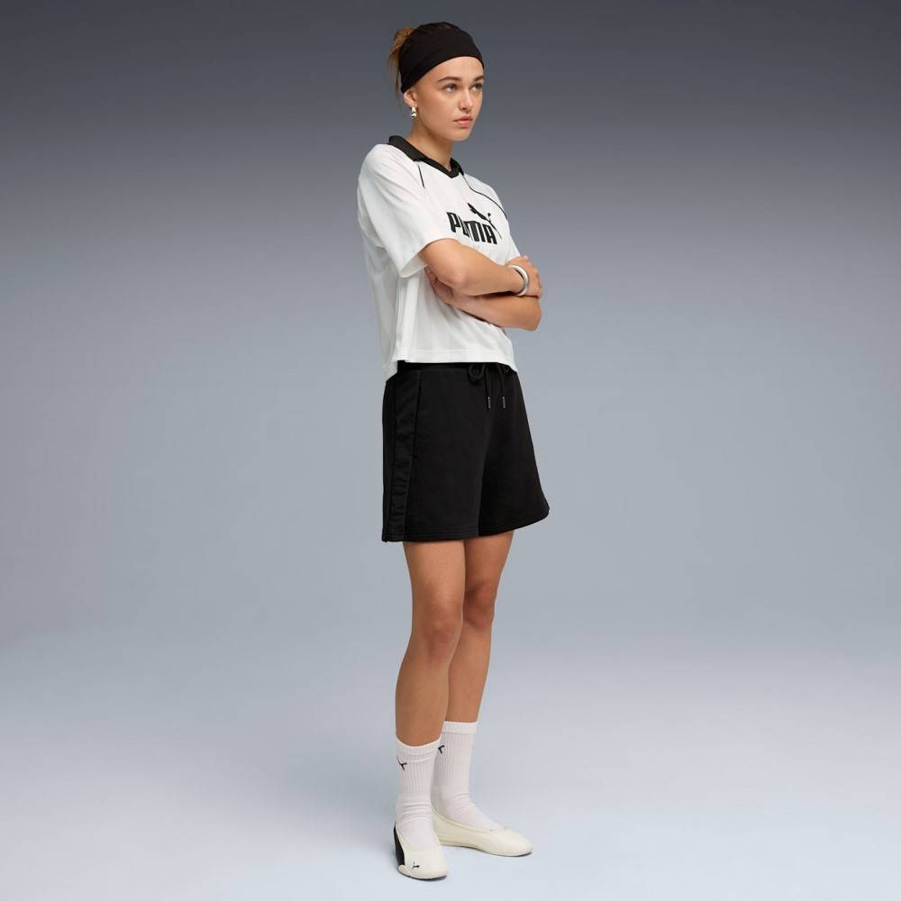 PUMA HER HIGH-WAIST SHORTS 5”