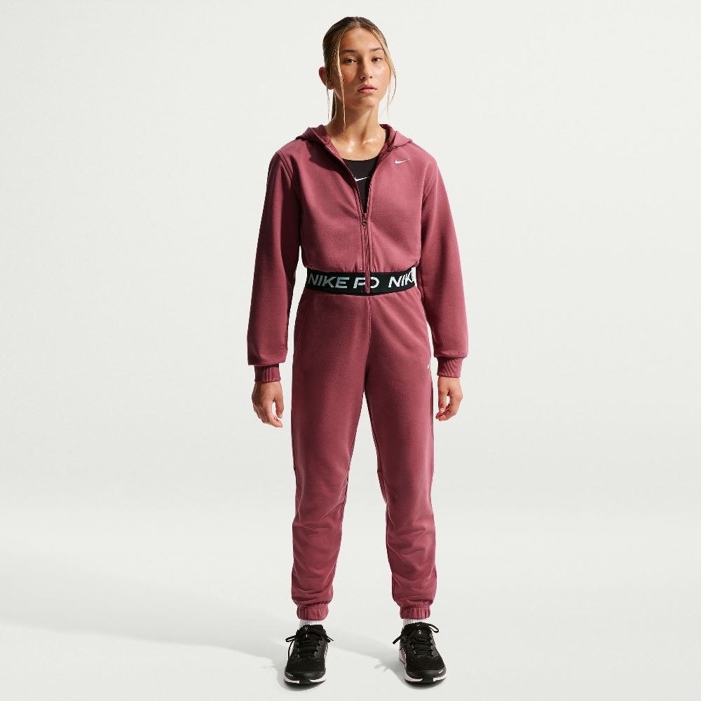 NIKE PRO DRI-FIT FULL-ZIP GIRL HOODIE
