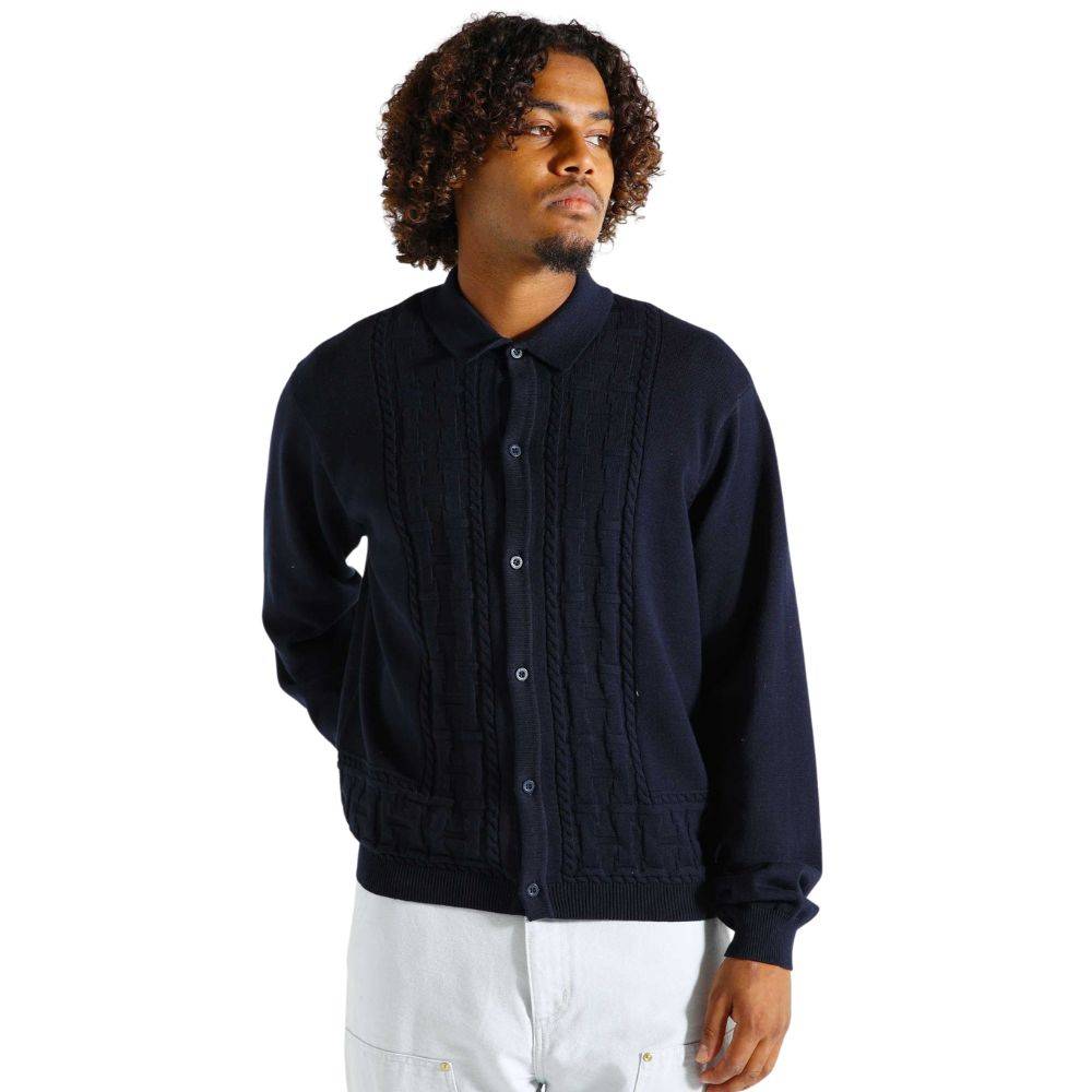 HUF TOWNER L/S KNIT TOP