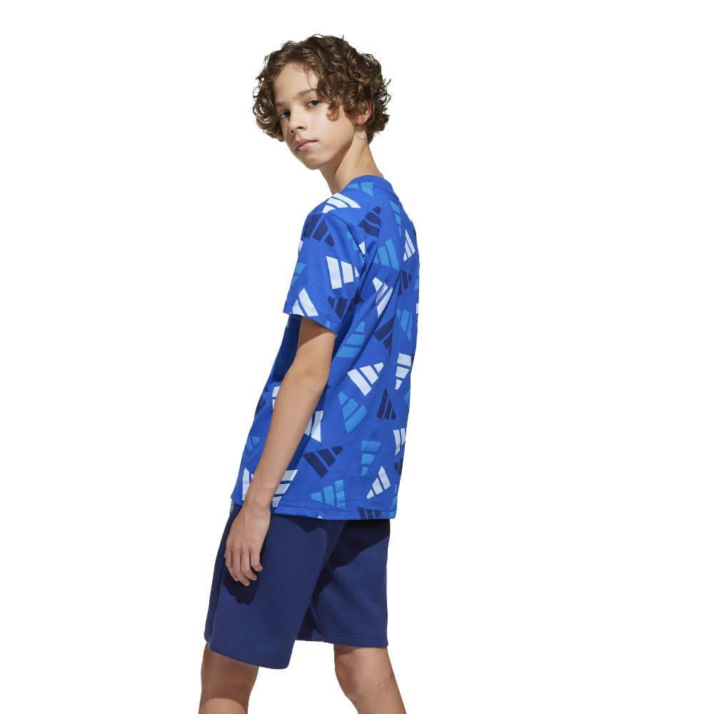 ADIDAS YOUTH SEASONAL ESSENTIALS LOGO CELEBRATION T-SHIRT
