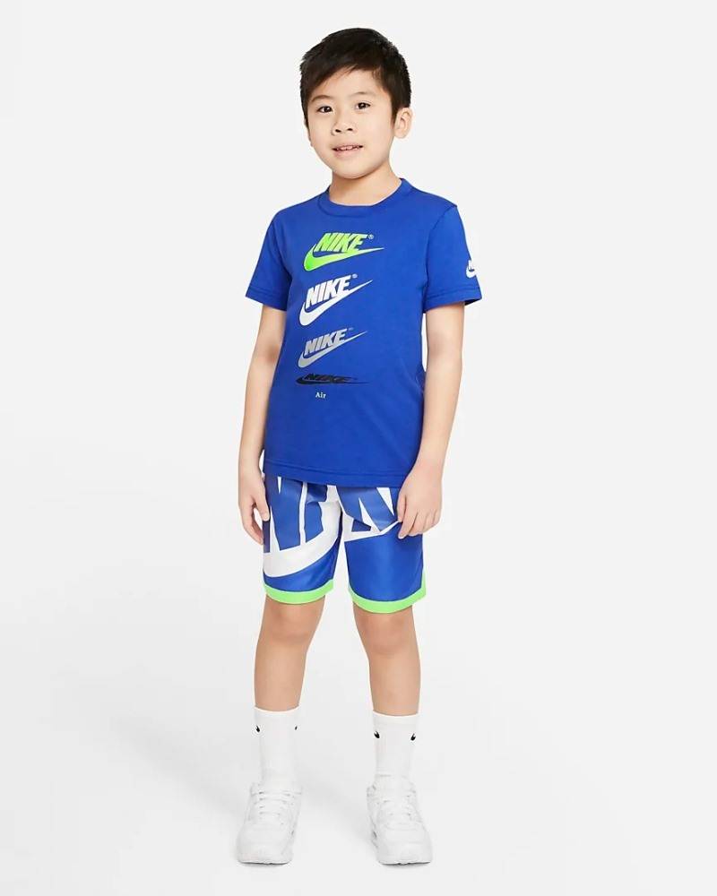 NIKE LITTLE KIDS CASCADING FUTURA AIR TEE