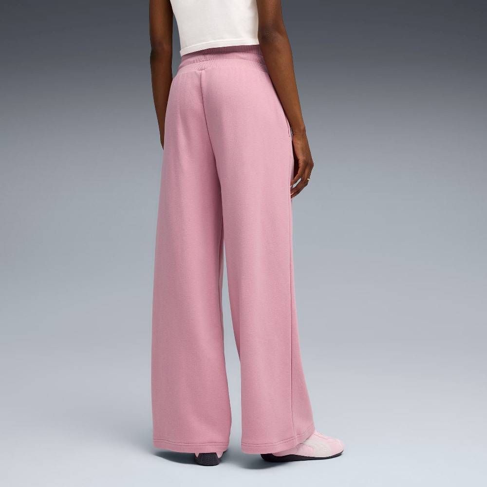 PUMA WARDROBE ESS RELAXED WIDE LEG SWEATPANTS TR