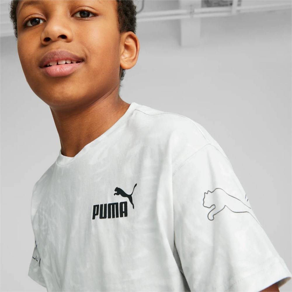 PUMA POWER SUMMER BOYS PRINTED TEE